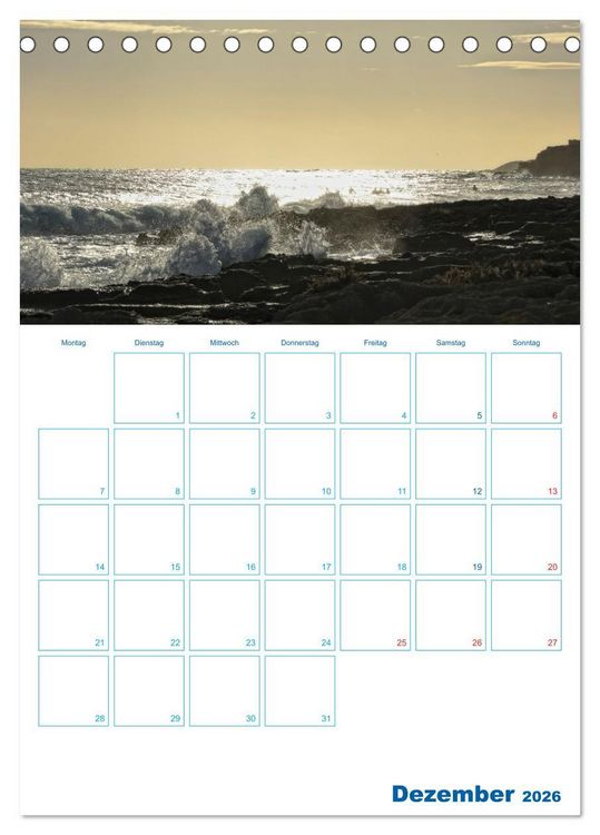 Produktbild: il Salento - maritim (Tischkalender 2026 DIN A5 hoch), CALVENDO Monatskalender