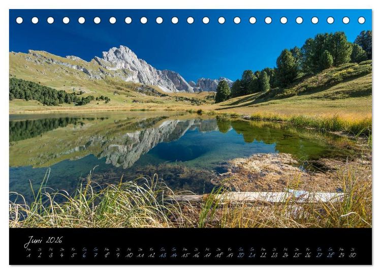 Produktbild: Dolomiten (Tischkalender 2026 DIN A5 quer), CALVENDO Monatskalender