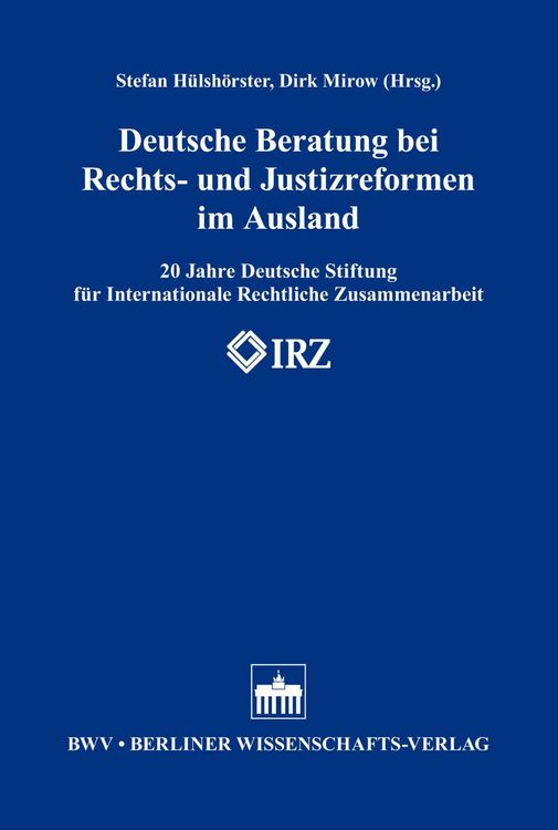Produktbild: Deutsche Beratung bei Rechts- und Justizreformen im Ausland