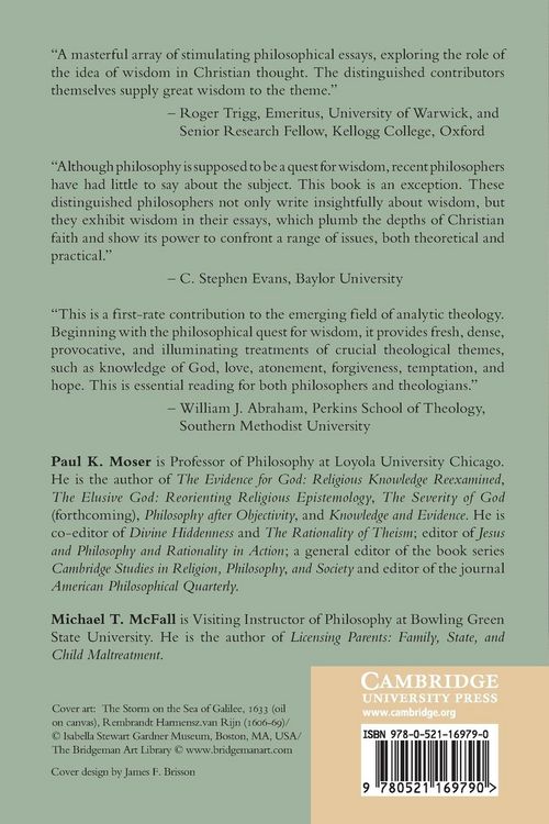 Produktbild: The Wisdom of the Christian Faith