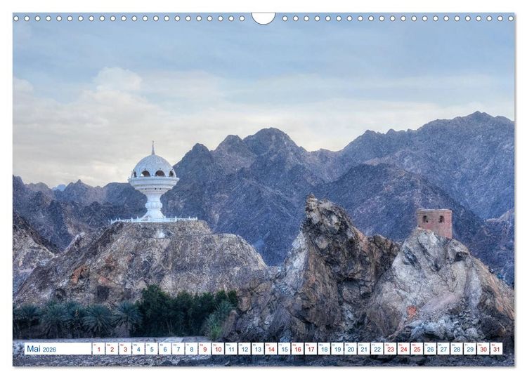 Produktbild: Oman - Ein Land aus 1001 Nacht (Wandkalender 2026 DIN A3 quer), CALVENDO Monatskalender