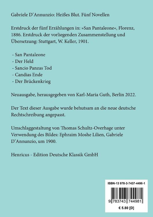 Produktbild: Hei&szlig;es Blut
