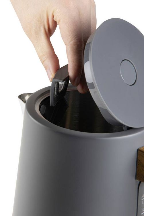 Produktbild: DOMO WASSERKOCHER Wasserkocher Matt Grau Fassungsverm&ouml;gen: 1.7l