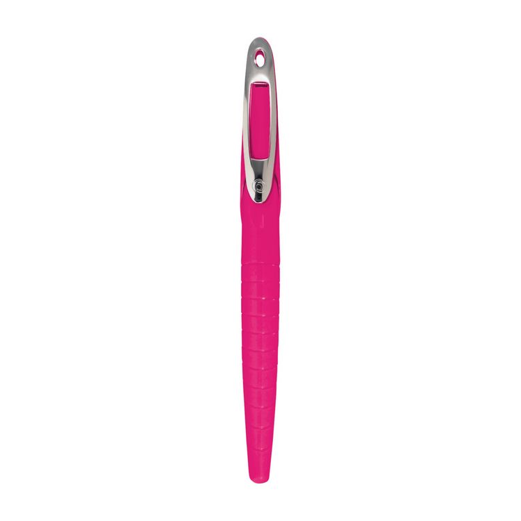 Produktbild: herlitz Schulf&uuml;llhalter my.pen M pink/wei&szlig; Folienetui