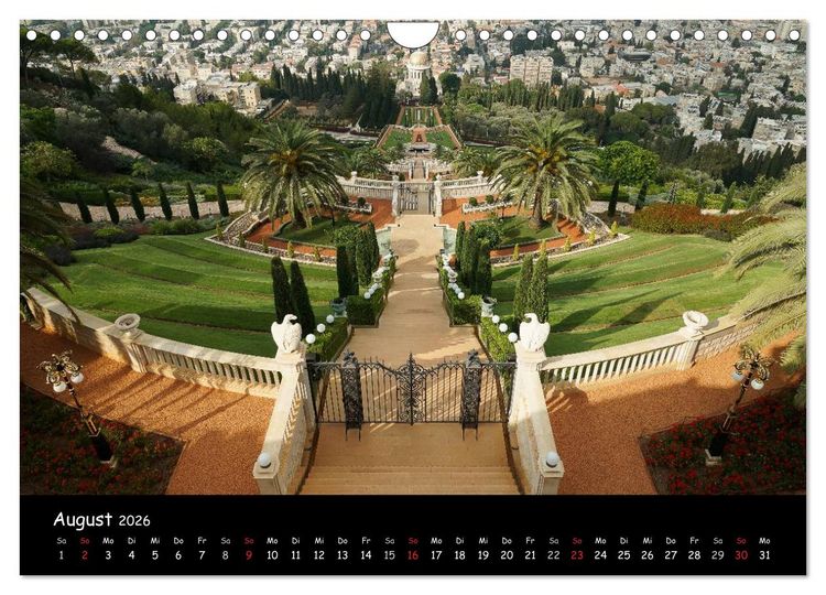 Produktbild: Israel - eindrucksvoll, anders, sch&ouml;n! (Wandkalender 2026 DIN A4 quer), CALVENDO Monatskalender
