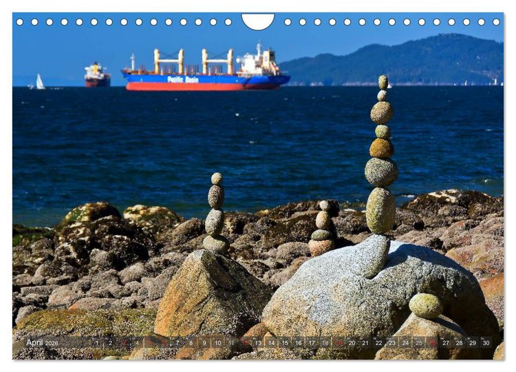 Produktbild: Vancouver Perspektiven (Wandkalender 2026 DIN A4 quer), CALVENDO Monatskalender