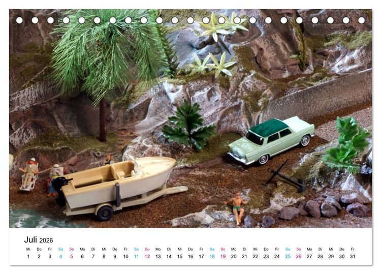 Produktbild: Bella Italia im Modell (Tischkalender 2026 DIN A5 quer), CALVENDO Monatskalender