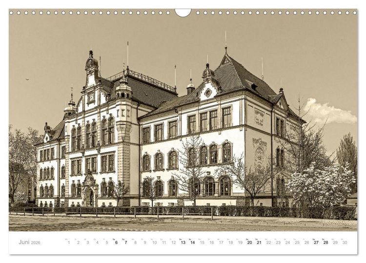 Produktbild: Nostalgiekalender Pirna (Wandkalender 2026 DIN A3 quer), CALVENDO Monatskalender