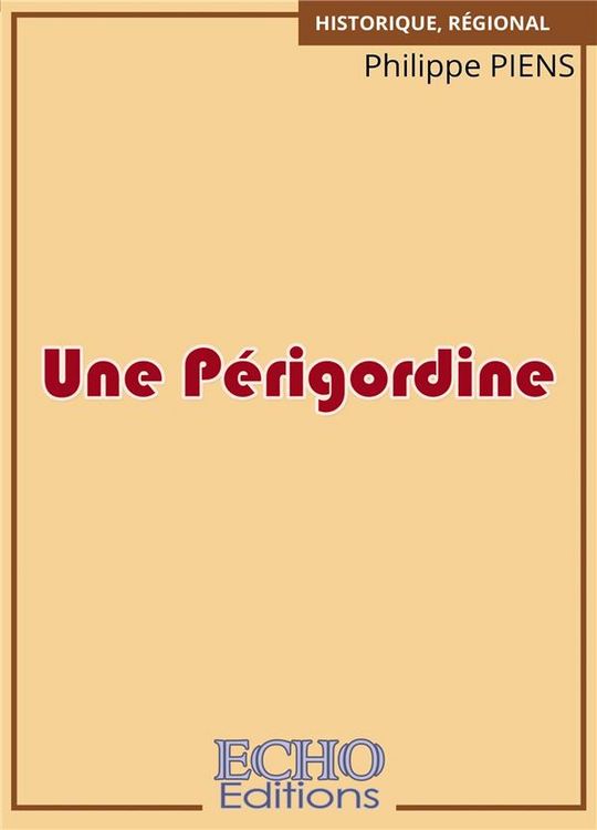 Produktbild: Une perigordine