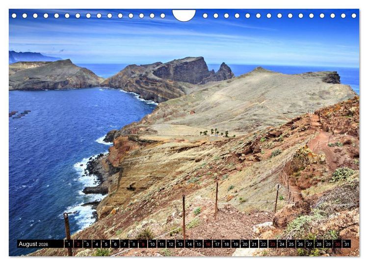 Produktbild: Madeira - Insel mitten im Atlantik (Wandkalender 2026 DIN A4 quer), CALVENDO Monatskalender