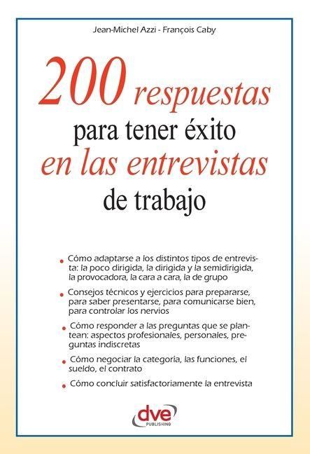 Produktbild: 200 respuestas para tener &eacute;xito en las entrevistas de trabajo