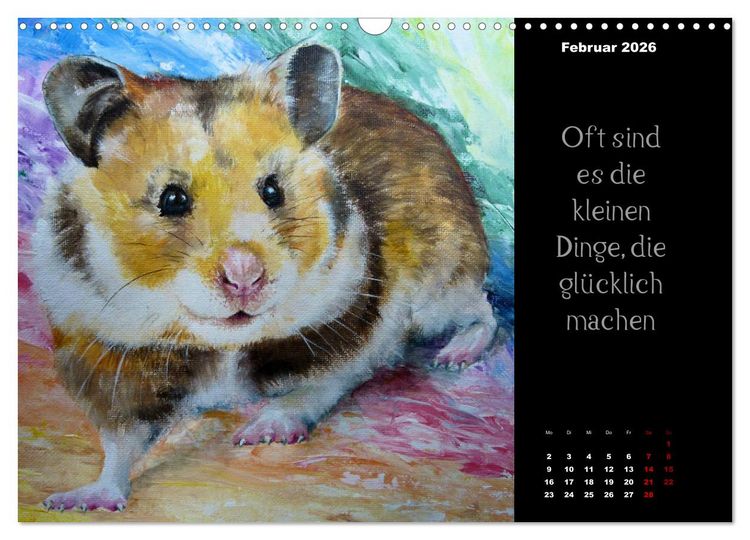 Produktbild: Die Botschaft der Krafttiere (Wandkalender 2026 DIN A3 quer), CALVENDO Monatskalender