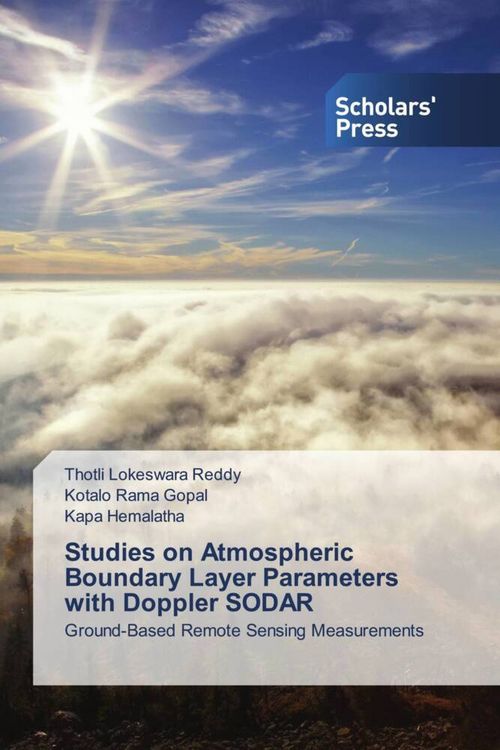 Produktbild: Studies on Atmospheric Boundary Layer Parameters with Doppler SODAR