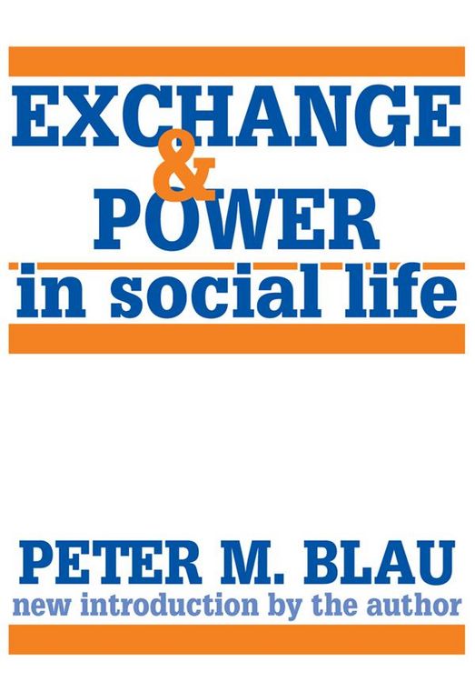 Produktbild: Exchange and Power in Social Life