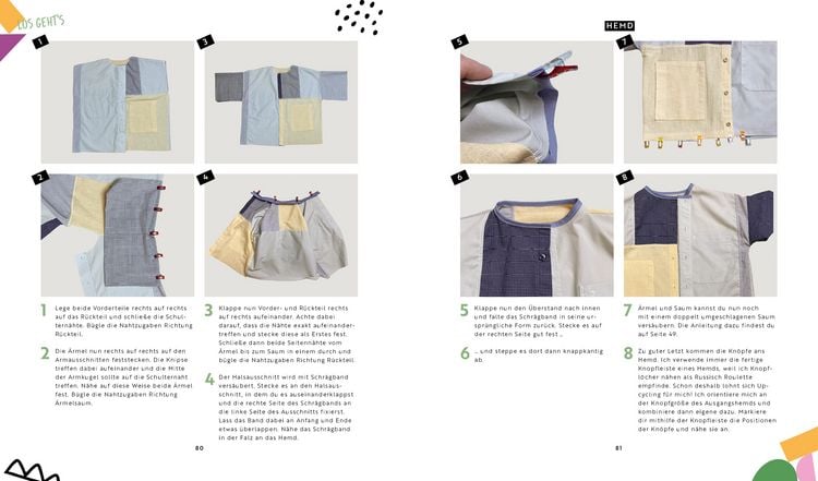 Produktbild: Patchwork – Kinderkleidung nähen