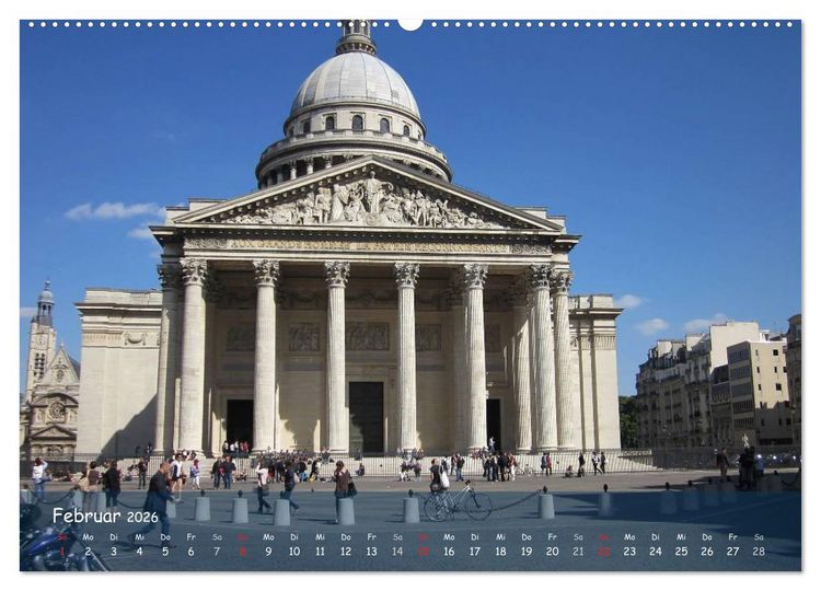 Produktbild: Paris (Wandkalender 2026 DIN A2 quer), CALVENDO Monatskalender