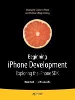 Produktbild: Beginning iPhone Development