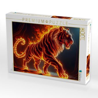 Produktbild: CALVENDO Puzzle Feuer | 1000 Teile Lege-Gr&ouml;&szlig;e 64x48cm Foto-Puzzle f&uuml;r gl&uuml;ckliche Stunden