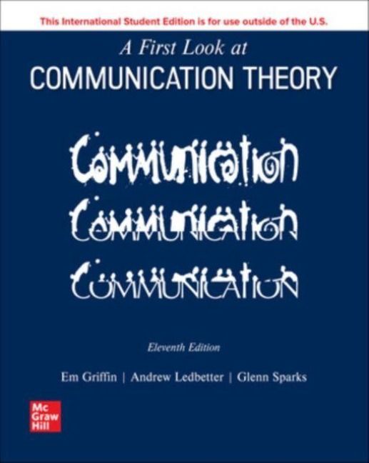 Produktbild: A First Look at Communication Theory ISE