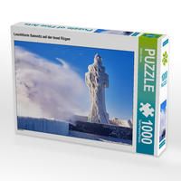 Produktbild: CALVENDO Puzzle Leuchtturm Sassnitz auf der Insel R&uuml;gen | 1000 Teile Lege-Gr&ouml;&szlig;e 64x48cm Foto-Puzzle f&uuml;r gl&uuml;ckliche Stunden