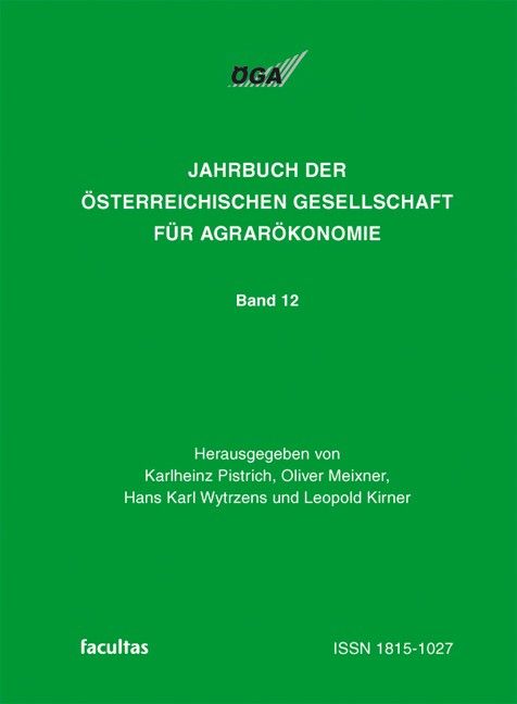 Produktbild: Jahrbuch der &Ouml;sterreichischen Gesellschaft f&uuml;r Agrar&ouml;konomie / Armut und Reichtum im l&auml;ndlichen Raum