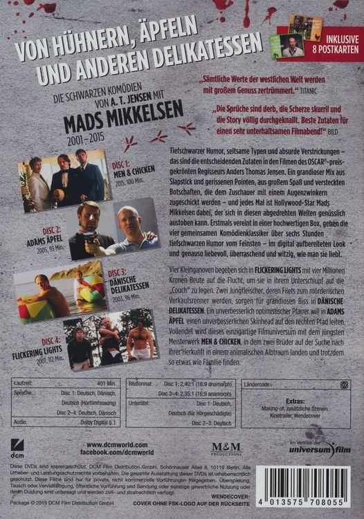 Produktbild: Von H&uuml;hnern, &Auml;pfeln und anderen Delikatessen [4 DVDs]