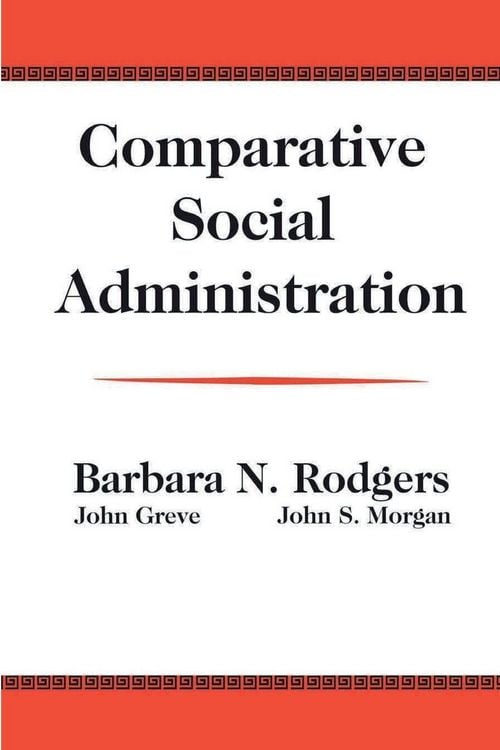 Produktbild: Comparative Social Administration
