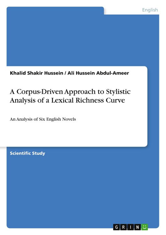 Produktbild: A Corpus-Driven Approach to Stylistic Analysis of a Lexical Richness Curve