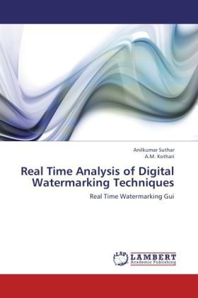 Produktbild: Suthar, A: Real Time Analysis of Digital Watermarking Techni