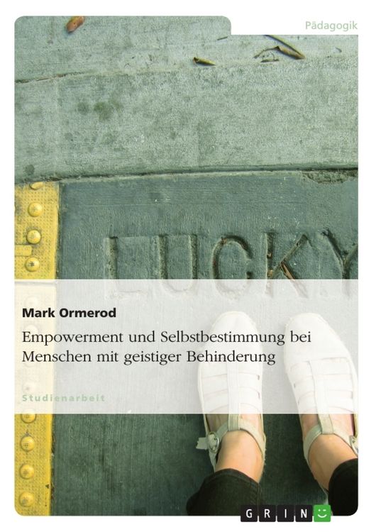 Produktbild: Empowerment und Selbstbestimmung bei Menschen mit geistiger Behinderung
