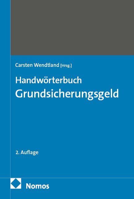 Produktbild: Handw&ouml;rterbuch Grundsicherungsgeld