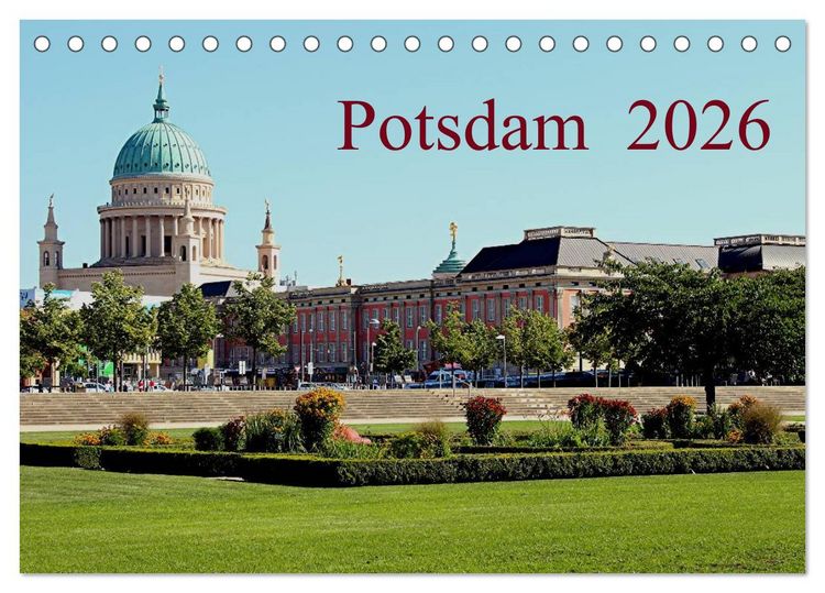Produktbild: Potsdam 2026 (Tischkalender 2026 DIN A5 quer), CALVENDO Monatskalender