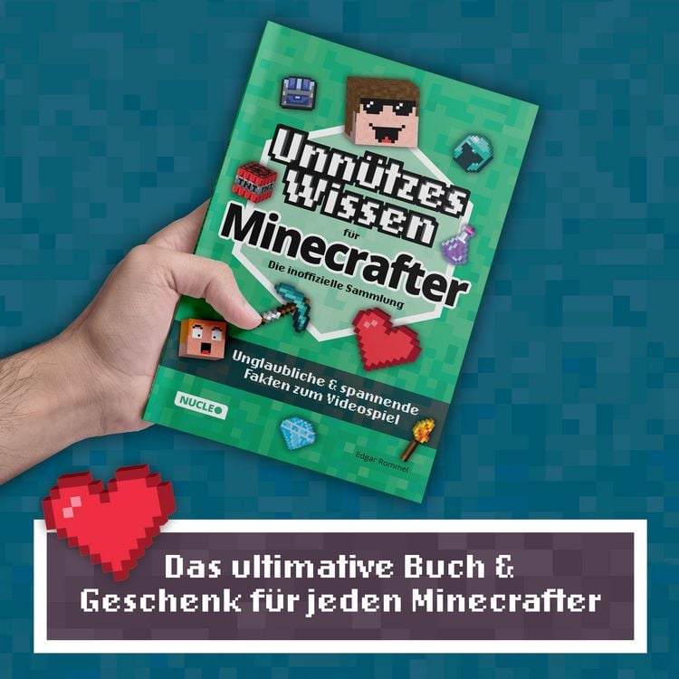 Produktbild: Unn&uuml;tzes Wissen f&uuml;r Minecrafter &ndash; Die inoffizielle Sammlung
