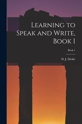 Produktbild: Learning to Speak and Write, Book I; Book 1