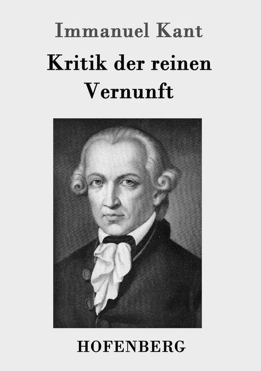 Produktbild: Kritik der reinen Vernunft