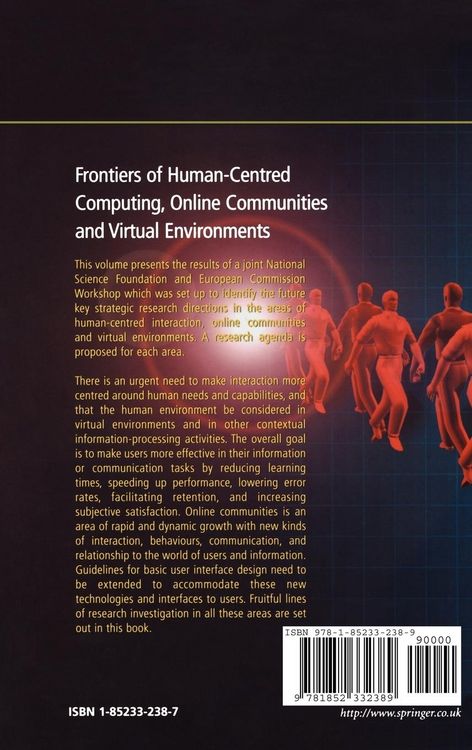 Produktbild: Frontiers of Human-Centered Computing, Online Communities and Virtual Environments