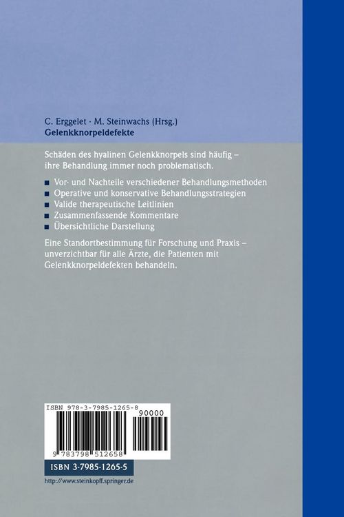 Produktbild: Gelenkknorpeldefekte