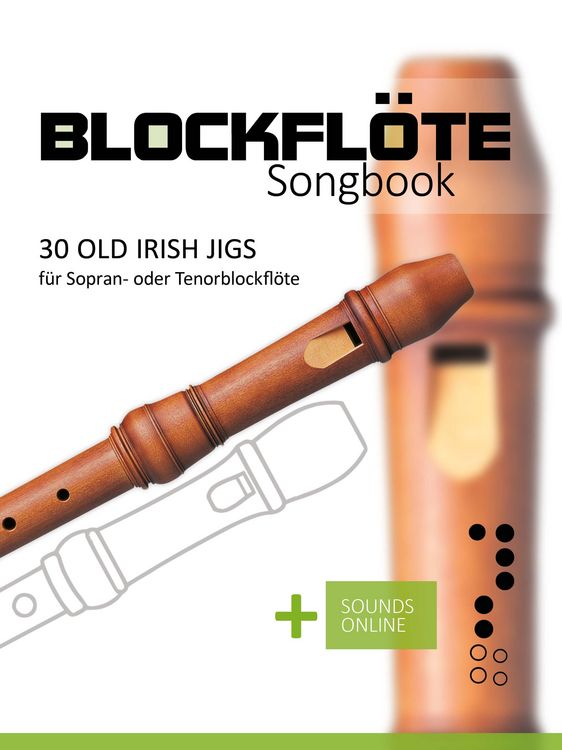 Produktbild: Blockfl&ouml;te Songbook - 30 Old Irish Jigs