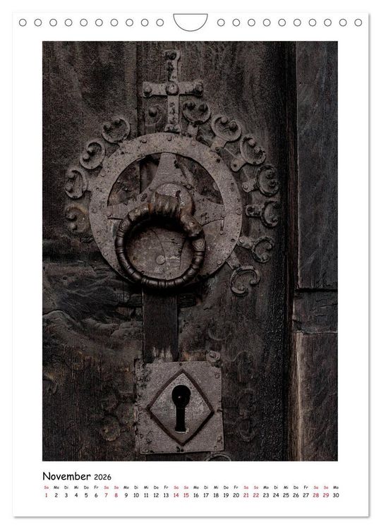 Produktbild: Stabkirchen Norwegens - Meisterwerke mittelalterlicher Holzarchitektur (Wandkalender 2026 DIN A4 hoch), CALVENDO Monatskalender