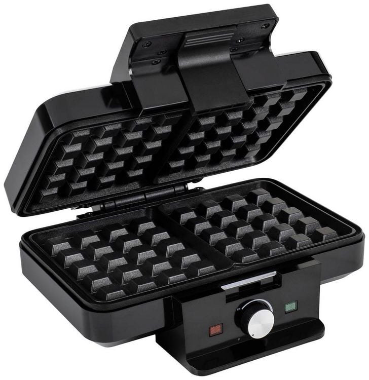 Produktbild: Tristar WF-1165 Waffeleisen stufenloser Temperaturregler Schwarz
