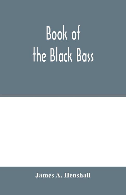 Produktbild: Book of the black bass