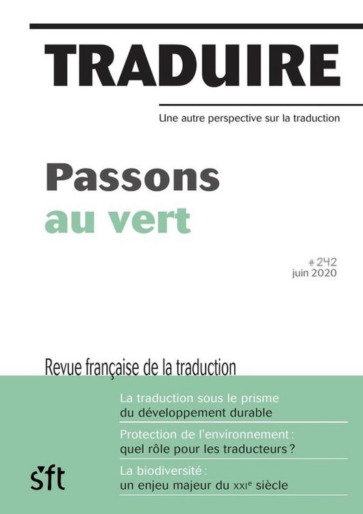 Produktbild: Traduire 242