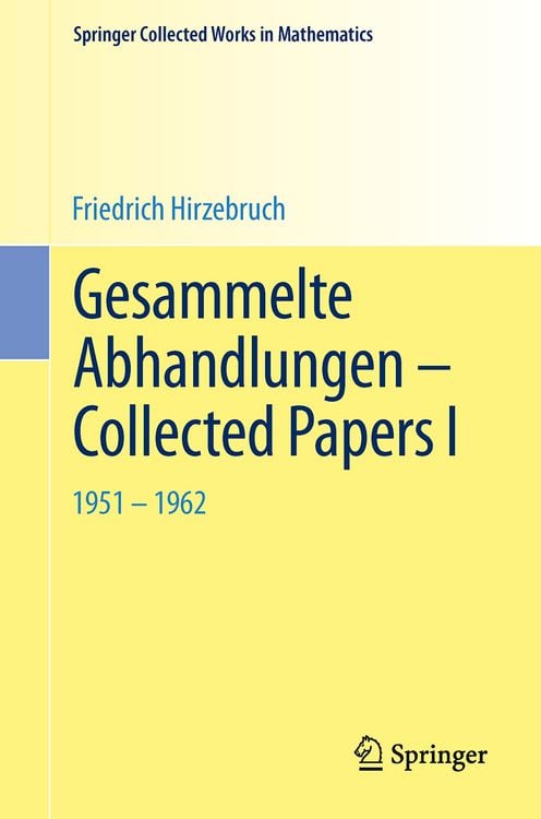 Produktbild: Gesammelte Abhandlungen - Collected Papers I
