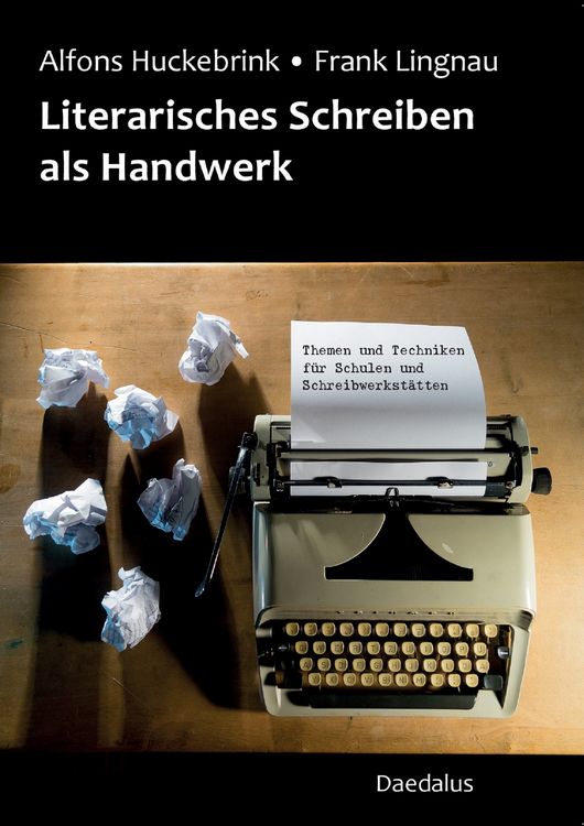 Produktbild: Literarisches Schreiben als Handwerk