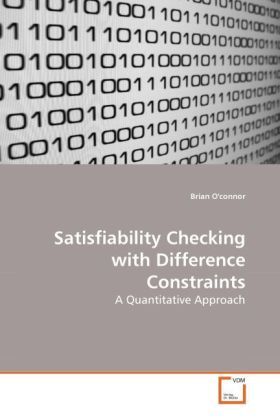 Produktbild: O'connor, B: Satisfiability Checking with Difference Constra
