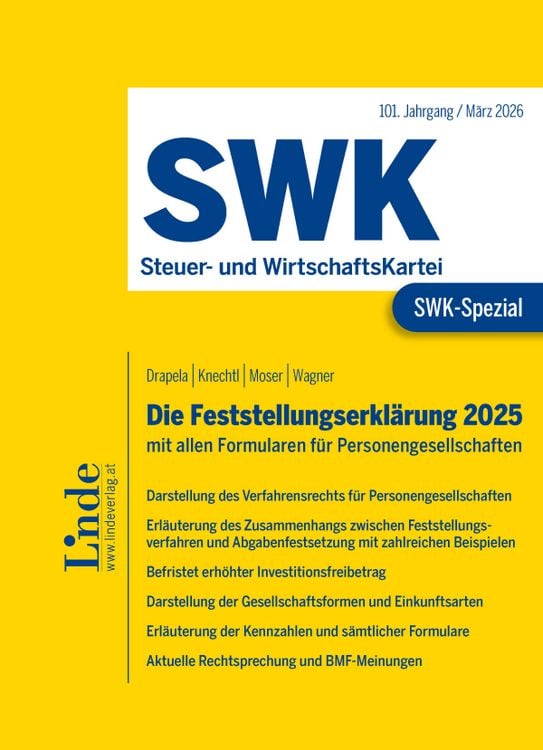 Produktbild: SWK-Spezial Die Feststellungserkl&auml;rung 2025