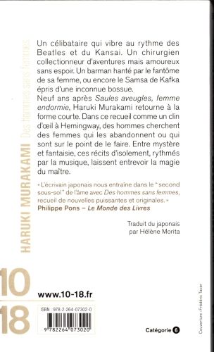 Produktbild: Murakami, H: Des hommes sans femmes