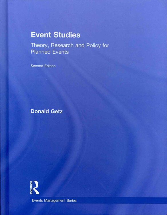 Produktbild: Event Studies: Theory, Research and Policy for Planned Events