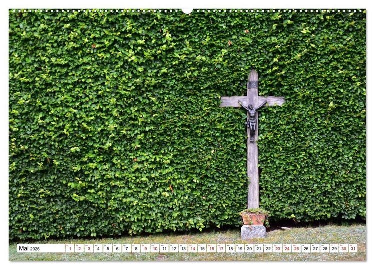 Produktbild: Kreuze und Kruzifixe rund um Simmerath in der Eifel (Wandkalender 2026 DIN A2 quer), CALVENDO Monatskalender