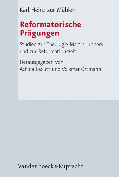 Produktbild: Reformatorische Pr&auml;gungen